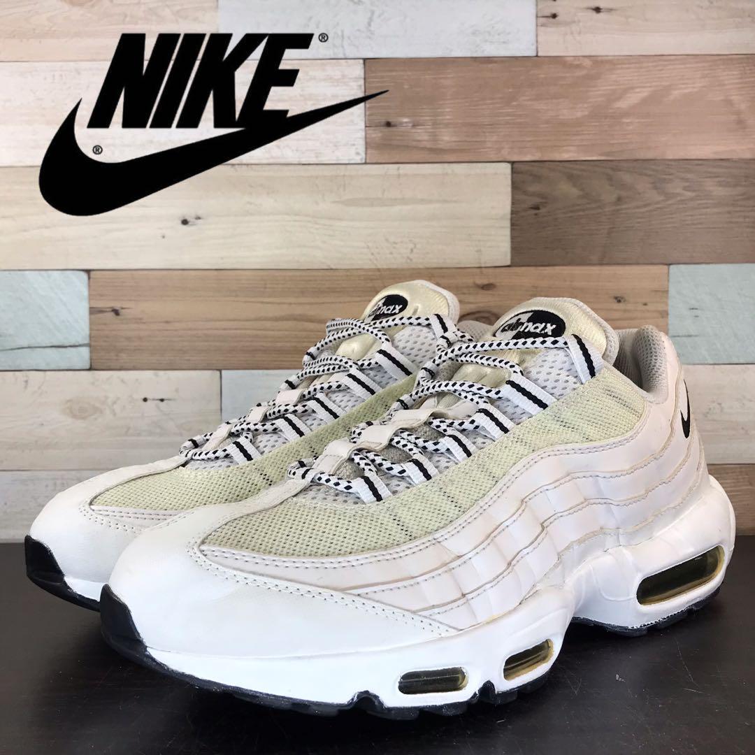 ＼7月限定エントリーでP10倍／【中古】NIKE AIR MAX 95 OREO ナイキ エア マックス 95 オレオ 28cm U08648 609048-109｜コモノット
