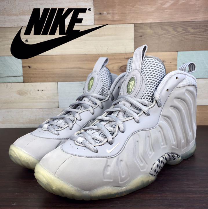 \7月限定エントリーでP10倍/【中古】NIKE LIL POSITE ONE ナイキ リル ポジット ワン 24cm グレー U08672 807198-007|コモノット