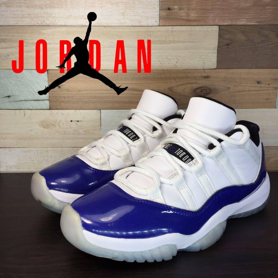 楽天市場】【送料無料】NIKE AIR JORDAN 11 RETRO LOW CONCORD 528895