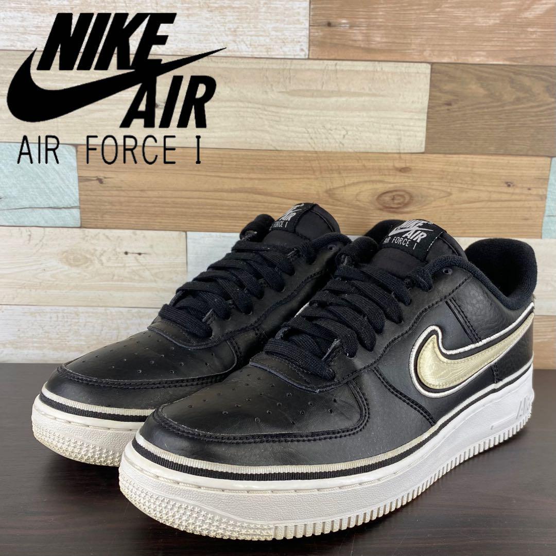 ＼6月押さえるエントリーでP10倍／【中古】NIKE AIR FORCE 1 07 LV8 SPORT ナイキ エア湖 フォース 1 07 エレベイト 運動競技 25.5糎 U09004 AJ7748-001