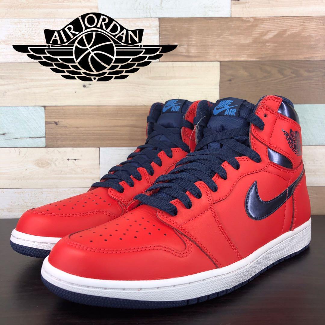 【中古】新品 NIKE AIR JORDAN 1 RETRO HIGH OG ナイキ エア ジョーダン 1 レトロ ハイ オリジナル 28cm U10710 555088-606 17,750円