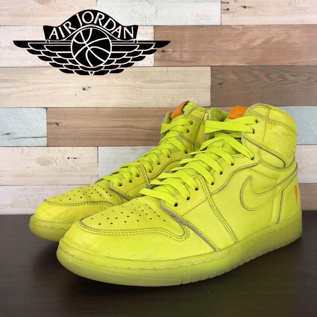 【中古】NIKE AIRJORDAN1 RETRO HIGH OG G8RD ナイキ エアジョーダン1 レトロ ハイ ゲータレード 28cm U10725 AJ5997-345