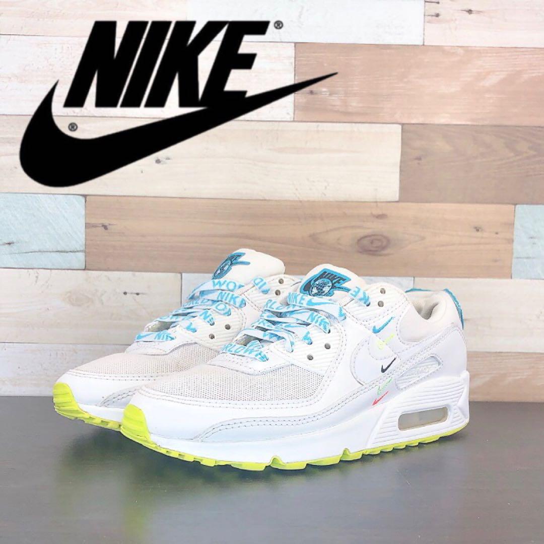 ＼6月押さえるエントリーでP10倍／【中古】NIKE AIR MAX 90 WW 22.5糎