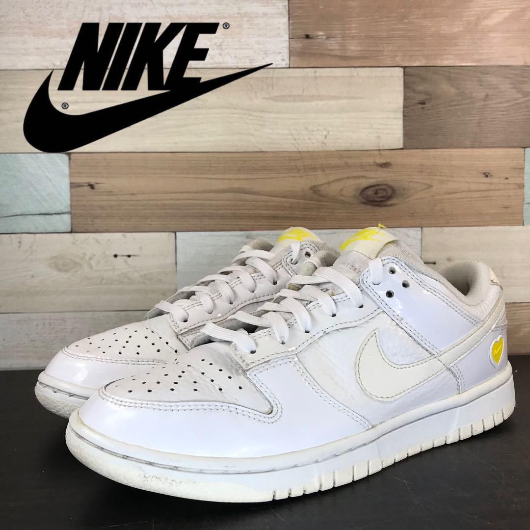 【中古】NIKE DUNK LOW ナイキ ダンク ローカット ホワイト 23.5cm U11868 FD0803-100