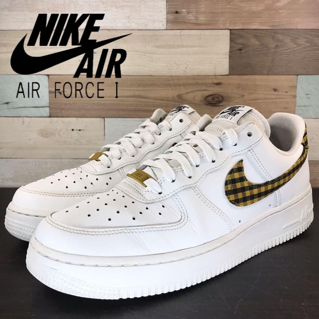 ＼6月押さえるエントリーでP10倍／【中古】NIKE AIR FORCE 1 07 ナイキ 大気圏 フォース 1 07 首脳会議 白いこと 読み合わせる 27.5糎 U11875 DZ2784-102