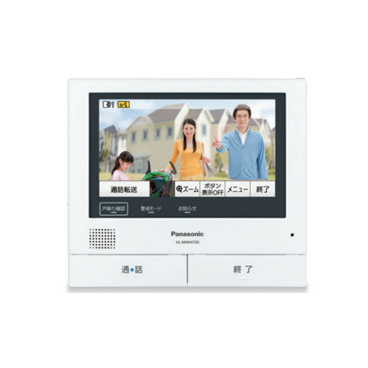【VL-VH673K】パナソニック 増設モニター 約7型ワイドタッチパネル液晶 Panasonic｜コンパルト 店 27,097円
