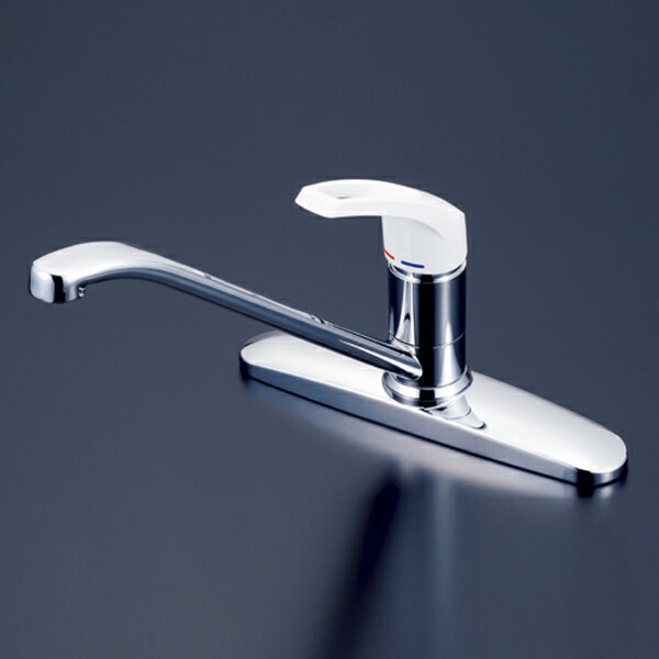 楽天市場】【KM5091T】 KVK キッチン 混合水栓 シングルレバー 取付