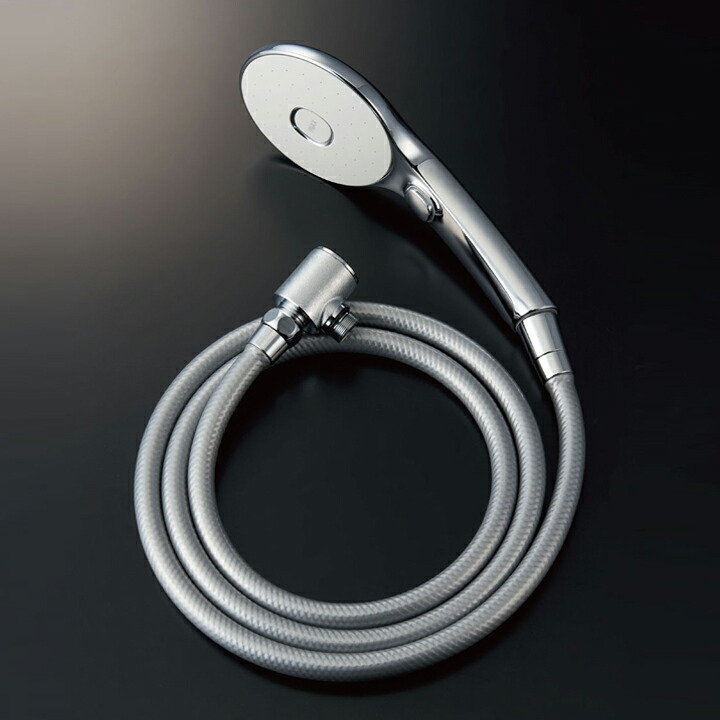 LIXIL シャワーヘッド BF-SM6MBGE-PU/FW1 LIXIL・INAX スイッチ付エコアクアシャワーSPA〈メタル調