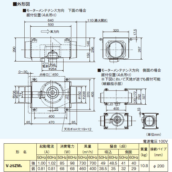 高価値セリー 三菱 ダクト用換気扇 中間取付形ダクトファン 事務所