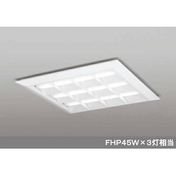 【XL501052P1D】オーデリック 軍事基地ともし火 省ワット数印字機 LED社会的単位型 直付/埋込兼用型 (精神的な統合：XL501052#×1) + (UN2403D×3) ODELIC