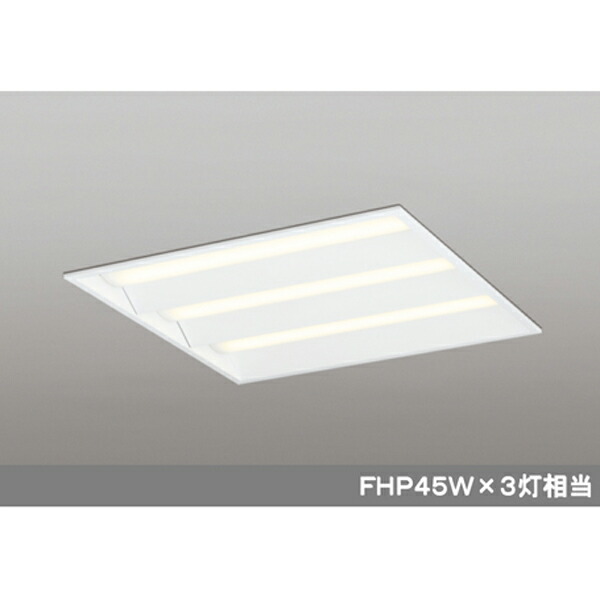 【XD466018P1E】オーデリック ベースライト 省電力タイプ LEDユニット型 直付/埋込兼用型 (構成:XD466018#×1) + (UN2403E×3) ODELIC|コンパルト 店