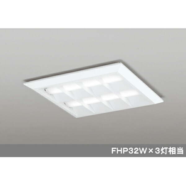 【XL501055P1C】オーデリック ベースライト 省電力タイプ LEDユニット型 直付/埋込兼用型 (構成:XL501055#×1) + (UN2303C×2) ODELIC|コンパルト 店