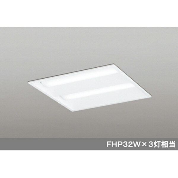 【XD466019P1C】オーデリック ベースライト 省電力タイプ LEDユニット型 直付/埋込兼用型 (構成:XD466019#×1) + (UN2303C×2) ODELIC|コンパルト 店