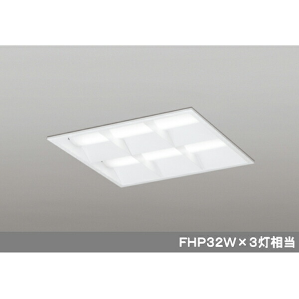 【XD466032P1B】オーデリック ベースライト 省電力タイプ LEDユニット型 埋込型 (構成:XD466032#×1) + (UN2303B×2) ODELIC|コンパルト 店
