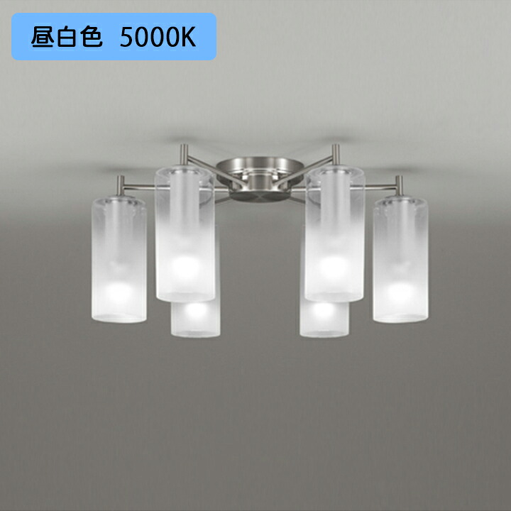 【OC257113NR】オーデリック シャンデリア 6畳 LED 昼白色 調光器不可 ODELIC