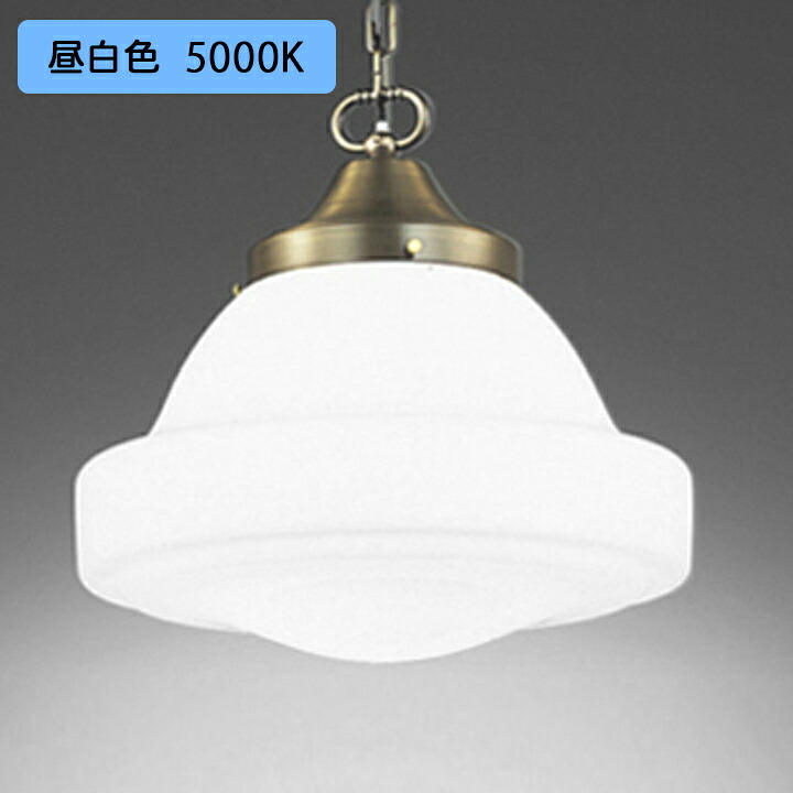 【OP210571NR】オーデリック ペンダントライト 100W 白熱灯器具 LED 昼白色 調光器不可 ODELIC