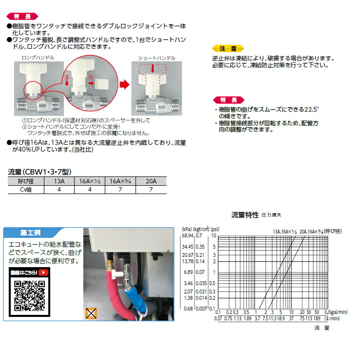 Cbw22a 16m S オンダ製作所 ダブルロックジョイント 逆止弁付ボールバルブ Cbw22型 22 5 ナット付アダプター L134 大ロット 台 Onda Chelsesgreenhouse Com