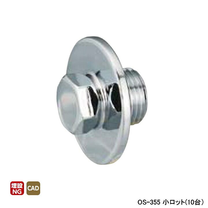 【OS-355】オンダ製作所 金属管継手 給水栓プラグ 呼び径3/4 小ロット(10台) ONDA