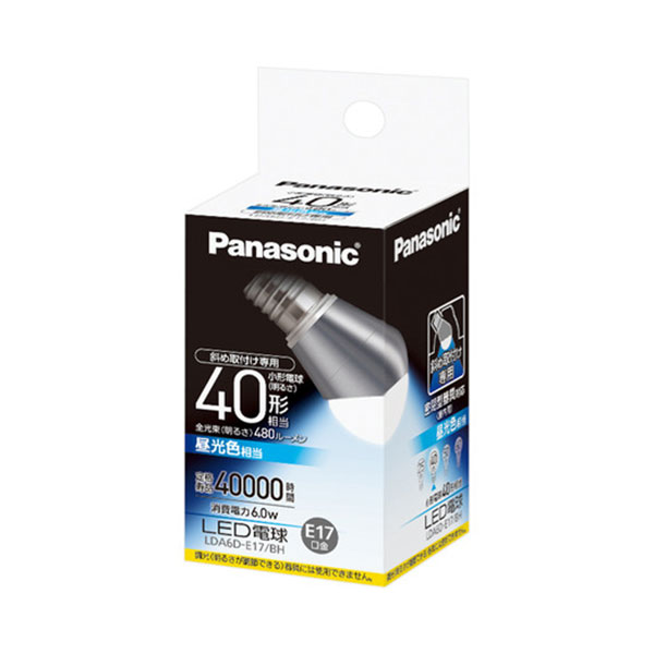 Panasonic ＬＥＤ電球 LDA8DDGE17SZ6 5個セット 楽天市場】パナソニック LED電球プレミアX 昼光色 760lm 60形相当 7.7W