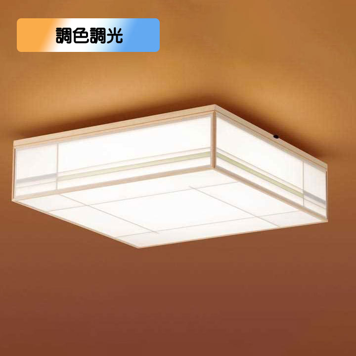【LGC45821】パナソニック LEDシーリングライト 天井直付型 リモコン調光・リモコン調色・カチットF 数寄屋 白木 ～10畳用 昼光色～電球色（6500K～2700K） 【panasonic】