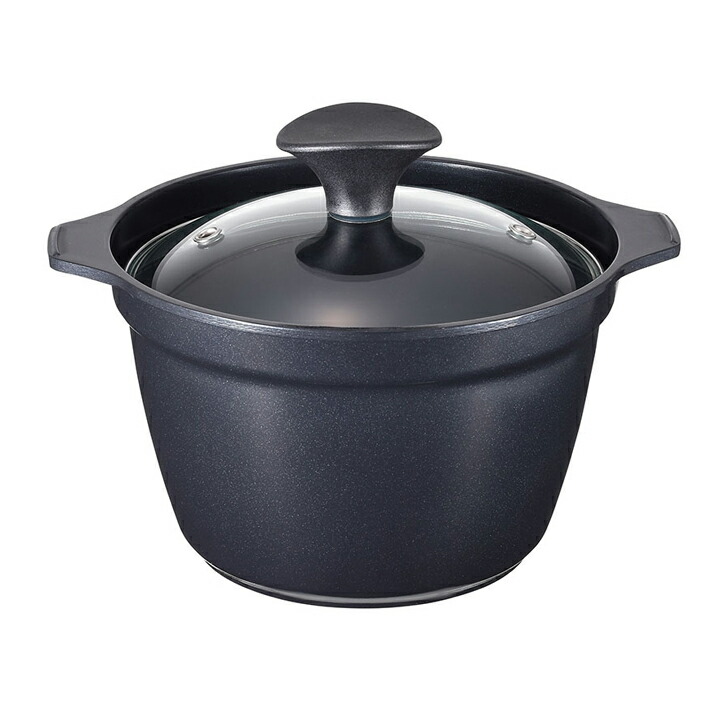パロマ 炊飯鍋 PRN-31 黒 陶器製土鍋 蓋付き PRN-31 パロマ 炊飯専用鍋 土鍋