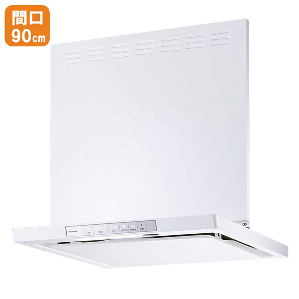 【XGR-REC-AP904W】リンナイ レンジフード XGRシリーズ クリーンフード（ノンフィルタ・スリム型） 90cm幅 ホワイト 【Rinnai】｜コンパルト 店
