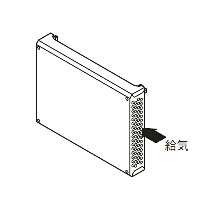 【ROP-T705-UW】リンナイ ガス給湯暖房用熱源機専用オプション 側方給気アダプタ RINNAI