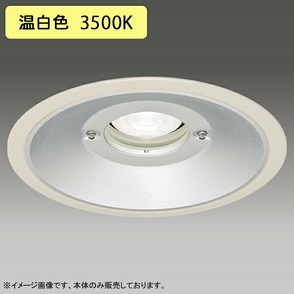 【LEDD-60981MWW】東芝 LED一体形ダウンライト 埋込穴 φ250 軒下用 配光角 75° 広角タイプ 本体 電源ユニット別売 温白色 受注生産品 TOSHIBA|コンパルト 店