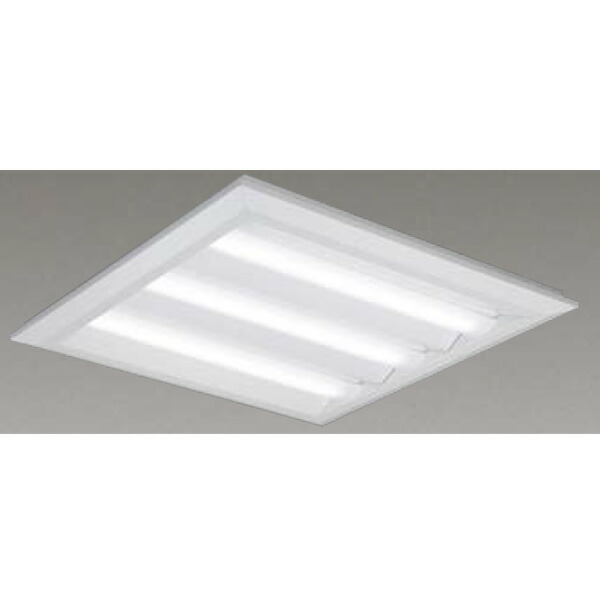【LEKT770652WW-LD9】東芝 LEDベースライト TENQOOスクエア LEDバータイプ 直付埋込兼用形□720 下面開放タイプ 色温度3500K Ra83 FHP45