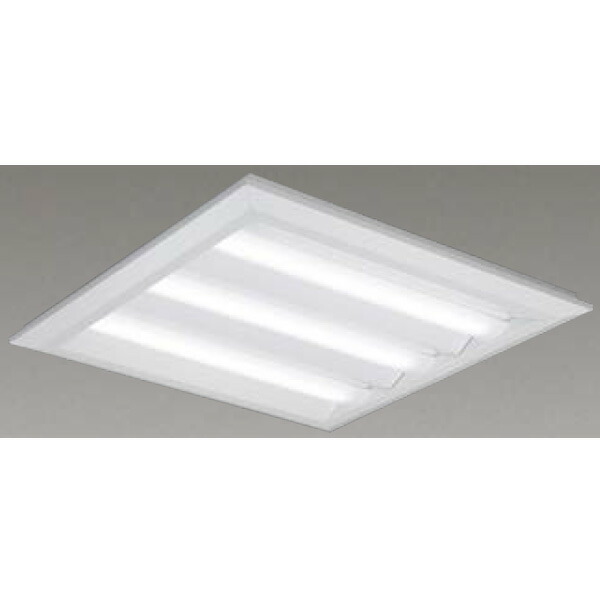 【LEKT750852WW-LD9】東芝 LEDベースライト TENQOOスクエア LEDバータイプ 直付埋込兼用形□570 下面開放タイプ 色温度3500K Ra83 FHP32