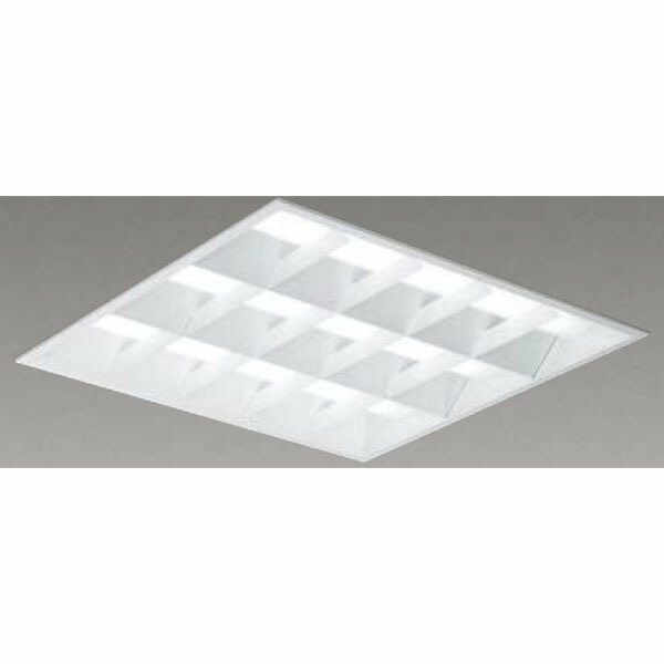 【LEKR761652WW-LD9】東芝 LEDベースライト TENQOOスクエア LEDバータイプ 埋込形 バッフルタイプ下面開放タイプ 埋込形□600 色温度3500K