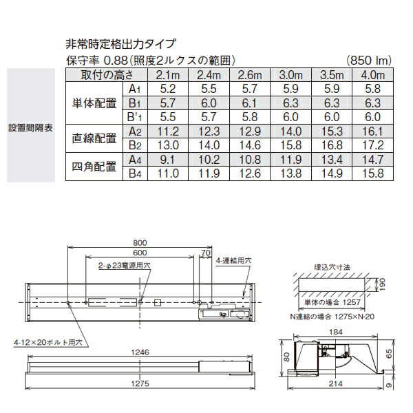 定格出力タイプ 40タイプ埋込 W190 Tenqooシリーズ 東芝 Hf32 2高出力相当 Lekrjww Ls9 Hf32 2高出力相当 非常用照明器具 一般タイプ 非調光インテリア 寝具 収納 店 Tenqooシリーズ 非調光 コンパルト 定格出力タイプ 40タイプ埋込 W190 Tenqooシリーズ 東芝 Hf32 2高出力相当 Lekrjww Ls9 Hf32 2高出力相当 非常用照明器具 一般タイプ 非調光インテリア 寝具 収納 店 Tenqooシリーズ 非調光 コンパルト