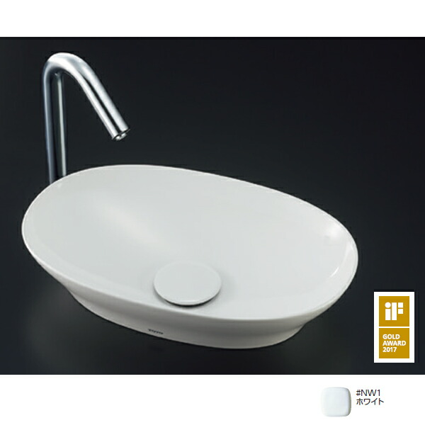 【LS901】TOTO カウンター式手洗器 ベッセル式 NW1(ホワイト) 【トートー】