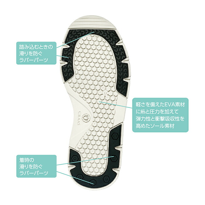 Craas クラース Ss Llサイズ 靴 女性 レディース リズム パープル ストラップ ゴム紐 シューズ スニーカー