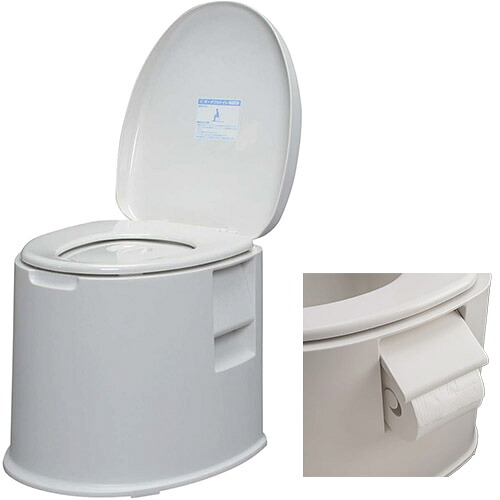 携帯型室内用便器 アイリスオーヤマ 携帯型室内用便器 TP-420V 【 大きさ：41珊 × 48.5珊 × 41.5珊 掛け目：3.5kg 】材質：ポリプロピレン、スチール写真 アイリスオーヤマ【 貨物輸送無料 】