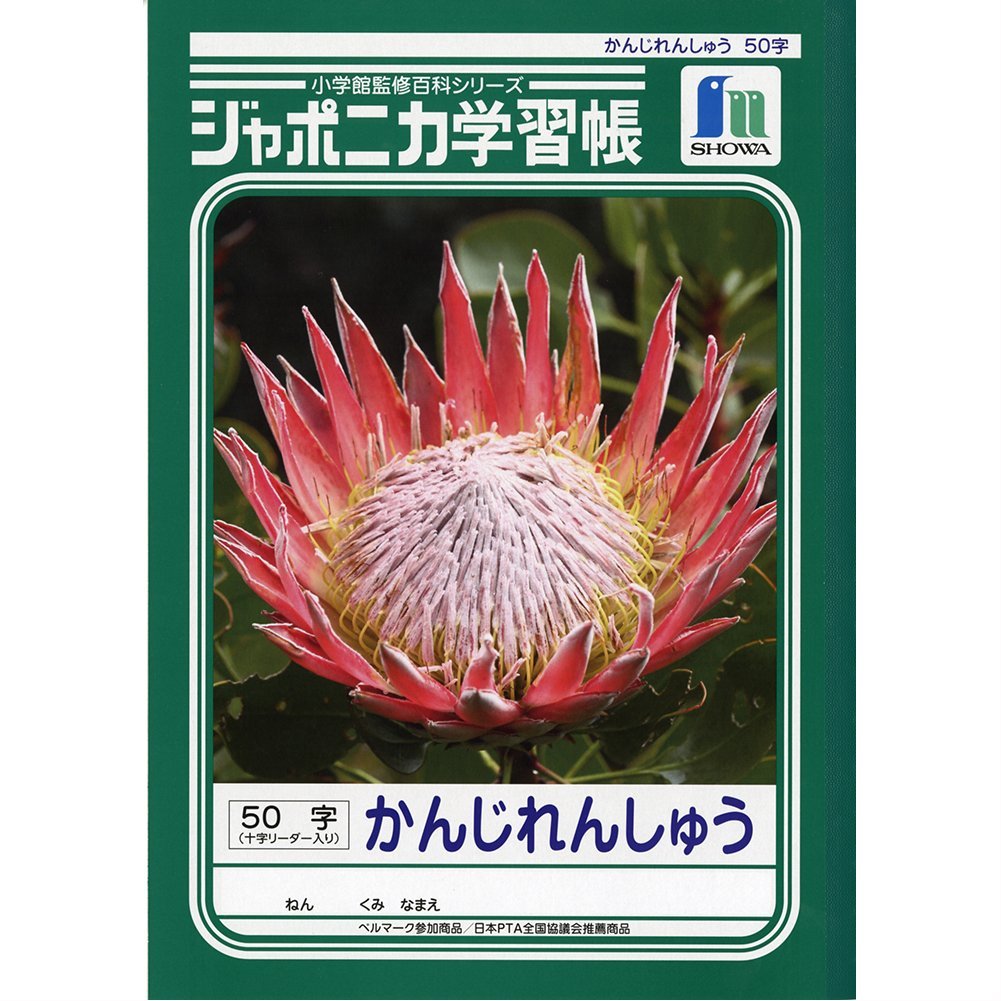 楽天市場 ショウワノート Jl 48ジャポニカ学習帳 ｂ５ 漢字練習 ５０字 十字リーダー入 学童 小学校 勉強 宿題 ノート Compassーplus