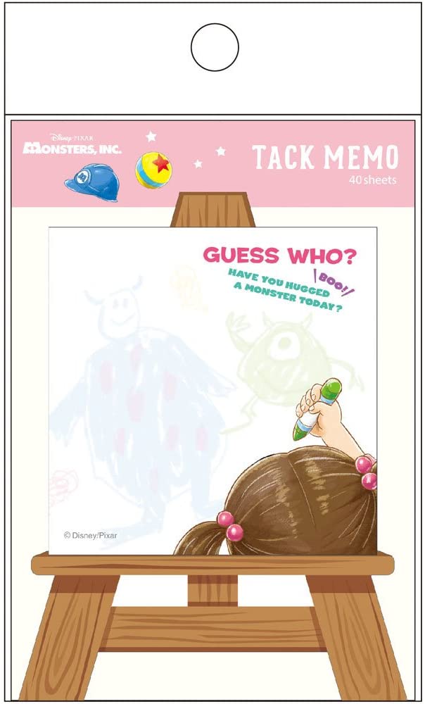 楽天市場 サンスター文具 ディズニー Dear ふせん イーゼル型 モンスターズインク S Compassーplus