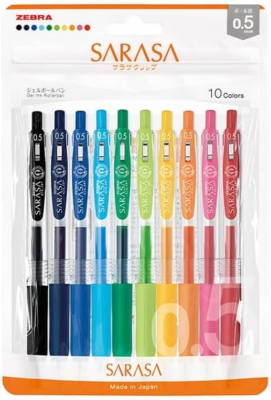 楽天市場】ゼブラ ジェルボールペン サラサクリップ 【0.4mm】 【5色