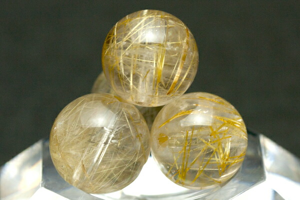 楽天市場】ルチルクォーツ 【丸玉ビーズ 数量限定】 約12-13mm 粒売り