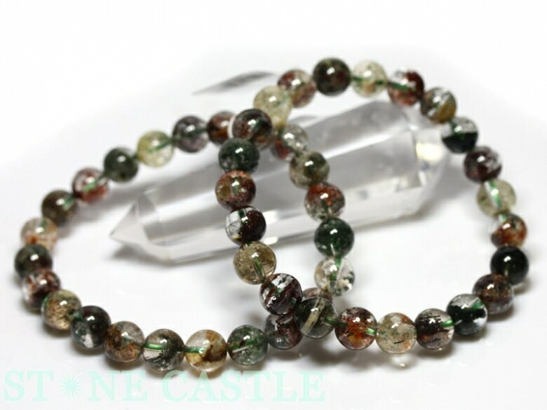 楽天市場】☆高品質☆【ブレスレット】ガーデンクォーツ(四季) (3A