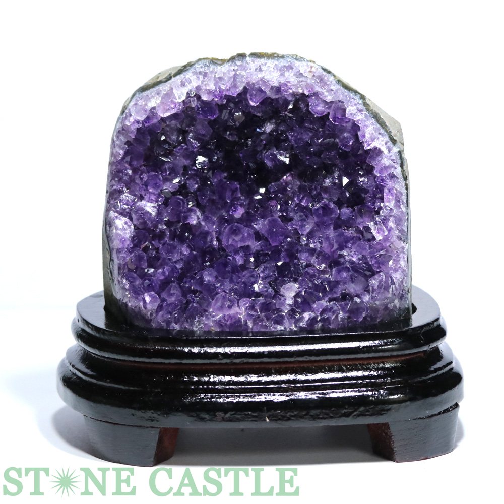 楽天市場】【パワーストーン】アメジスト(紫水晶) 原石 3A クラスター