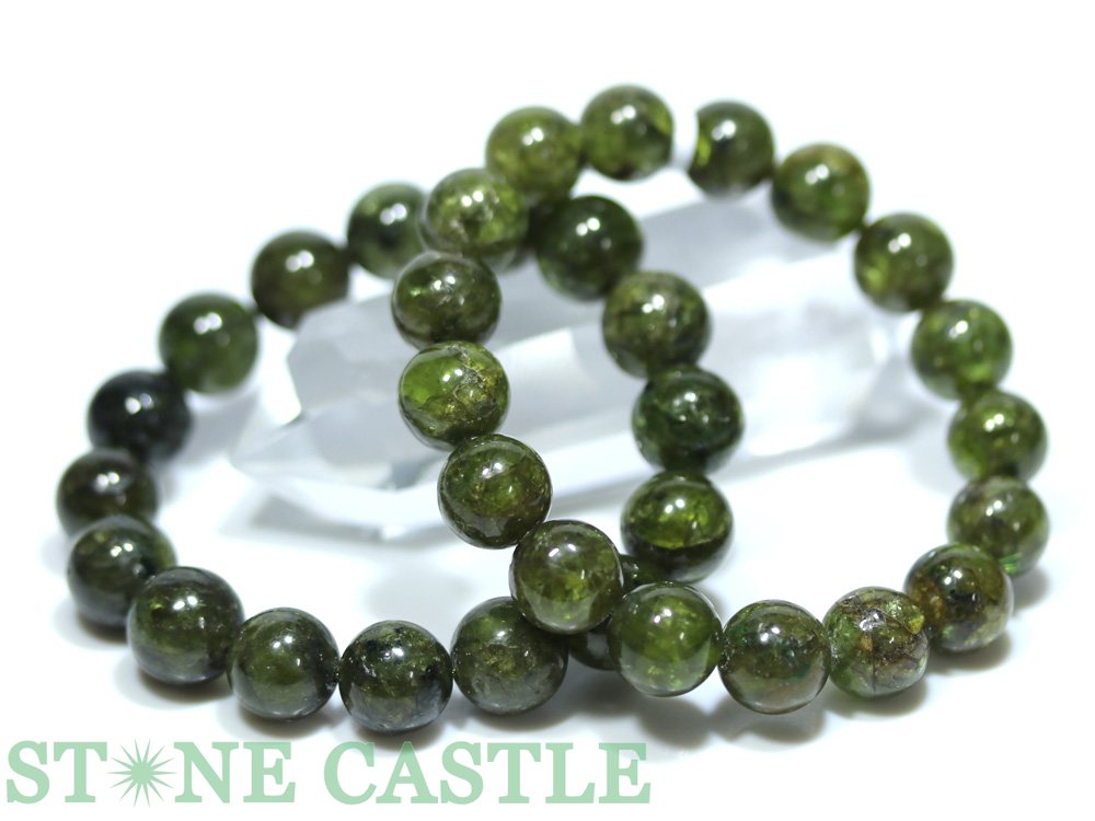 ☆高品質☆【ブレスレット】ペリドット (A) (約12～12.5mm) (ケース付)【パワーストーン 天然石 アクセサリー レディース メンズ】