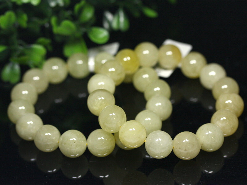 ☆高品質☆【ブレスレット】ゴールデンダンビュライト (2A) (約11.5~12mm) (鑑別済)※DM便・ネコポス不可※ 【パワーストーン 天然石 アクセサリー レディース メンズ】【02P18Jun16】