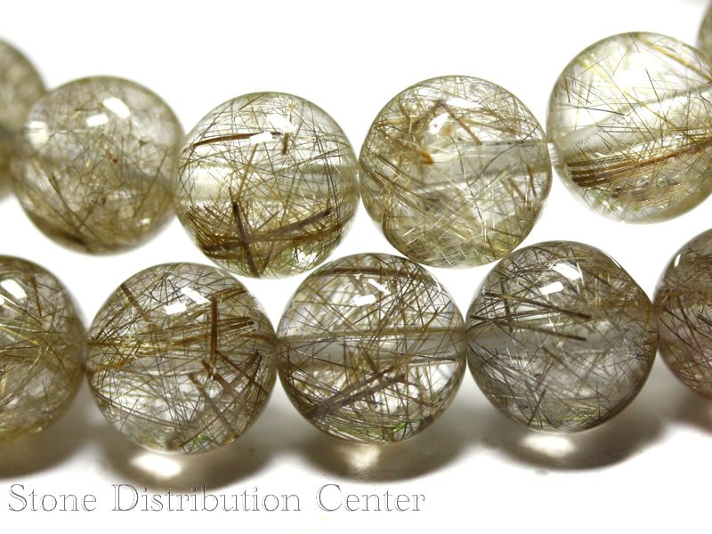 ☆高品質☆【ブレスレット】シルバールチルクォーツ(3A)(約9~9.5mm)※DM便・ネコポス不可※【パワーストーン天然石アクセサリーレディースメンズ】