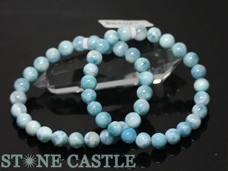 楽天市場】☆高品質☆【ブレスレット】ラリマー (5A) (約7～7.5mm