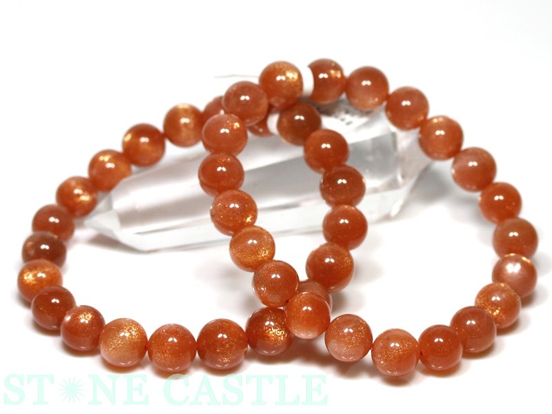 ☆高品質☆【ブレスレット】キャッツアイサンストーン (3A) (約9.5～10mm) 【パワーストーン 天然石 アクセサリー レディース メンズ】