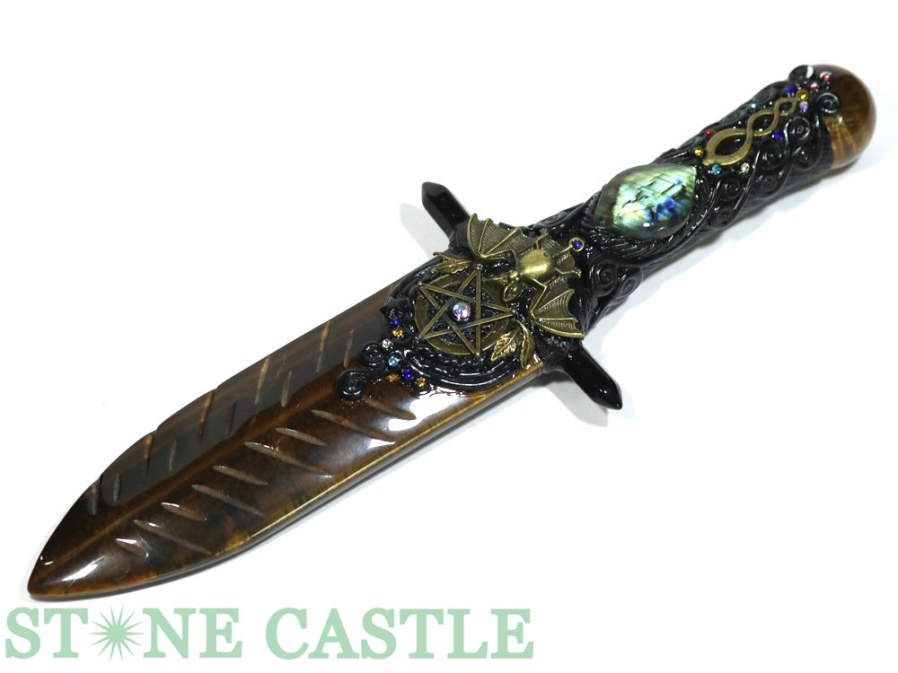 楽天市場】【ブラック・オブシディアン ナイフ タイプB】長さ約17.5cm