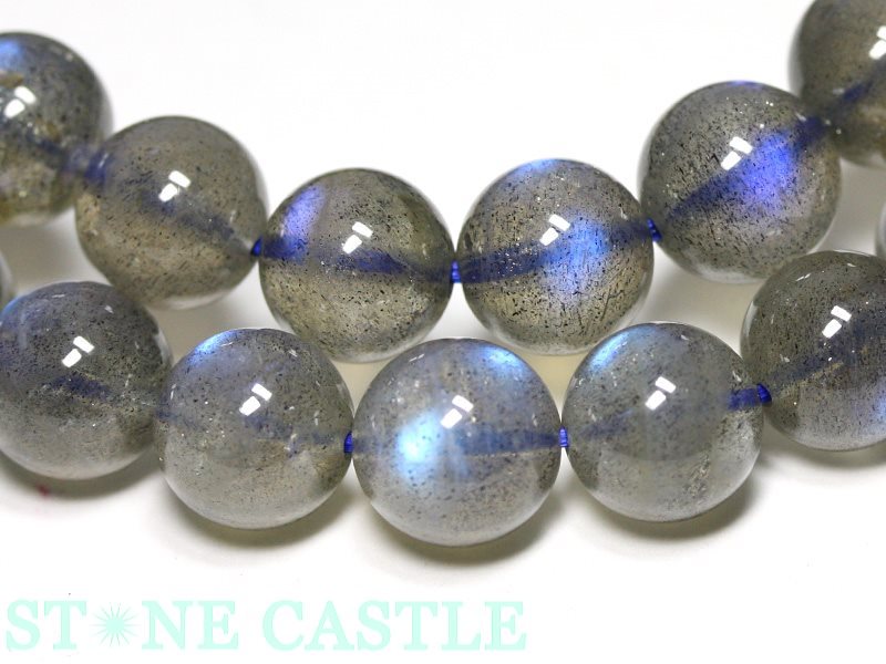 ☆高品質☆【ブレスレット】クリアラブラドライト (5A) (カナダ産) (約11～11.5mm) 【パワーストーン 天然石 アクセサリー レディース メンズ】