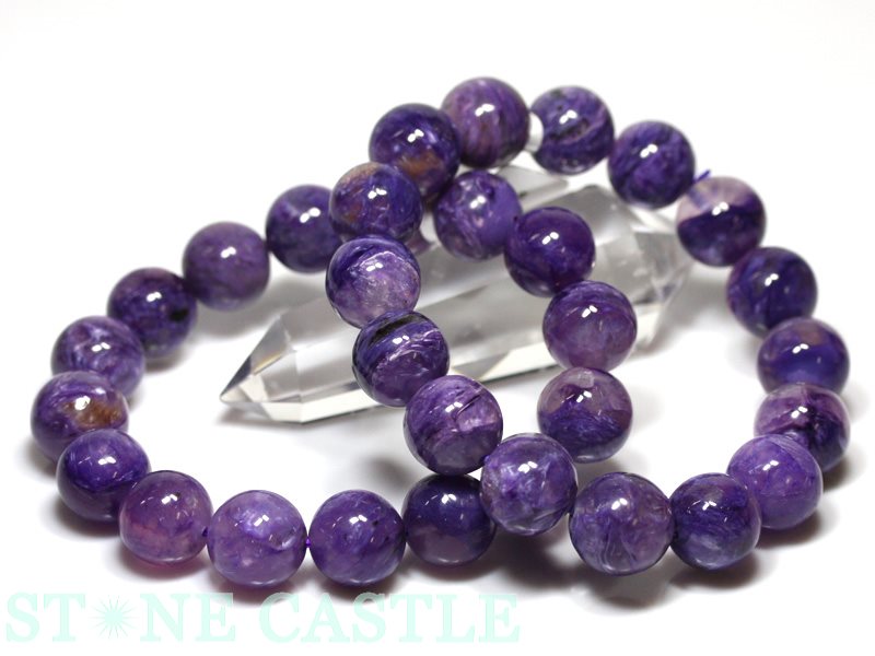 0320e360 天然石★【30Aエンジェルシリカ】★チャロアイトブレス 10mm ☆高品質☆ブレスレットエンジェルシリカ (チャロアイト