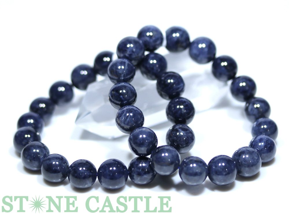 ☆高品質☆【ブレスレット】ブルーサファイア (5A) (約12～12.5mm) (ケース付)【パワーストーン 天然石 アクセサリー レディース メンズ】｜パワーストーン 石流通センター